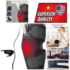 Electric Knee Heating Pad USB Powered Adjustable Warming Strap