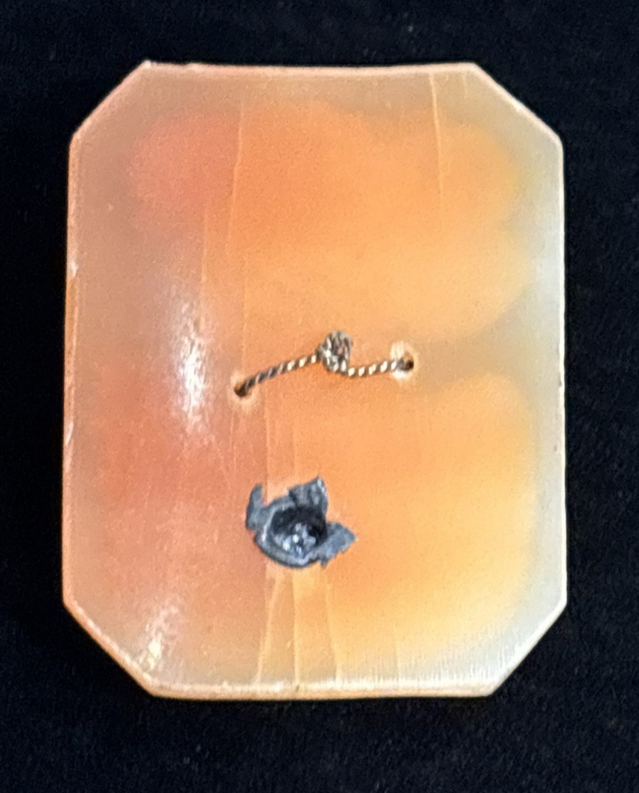 Beautiful Rectangular Hand Carved Shell Cameo Lad… - image 7