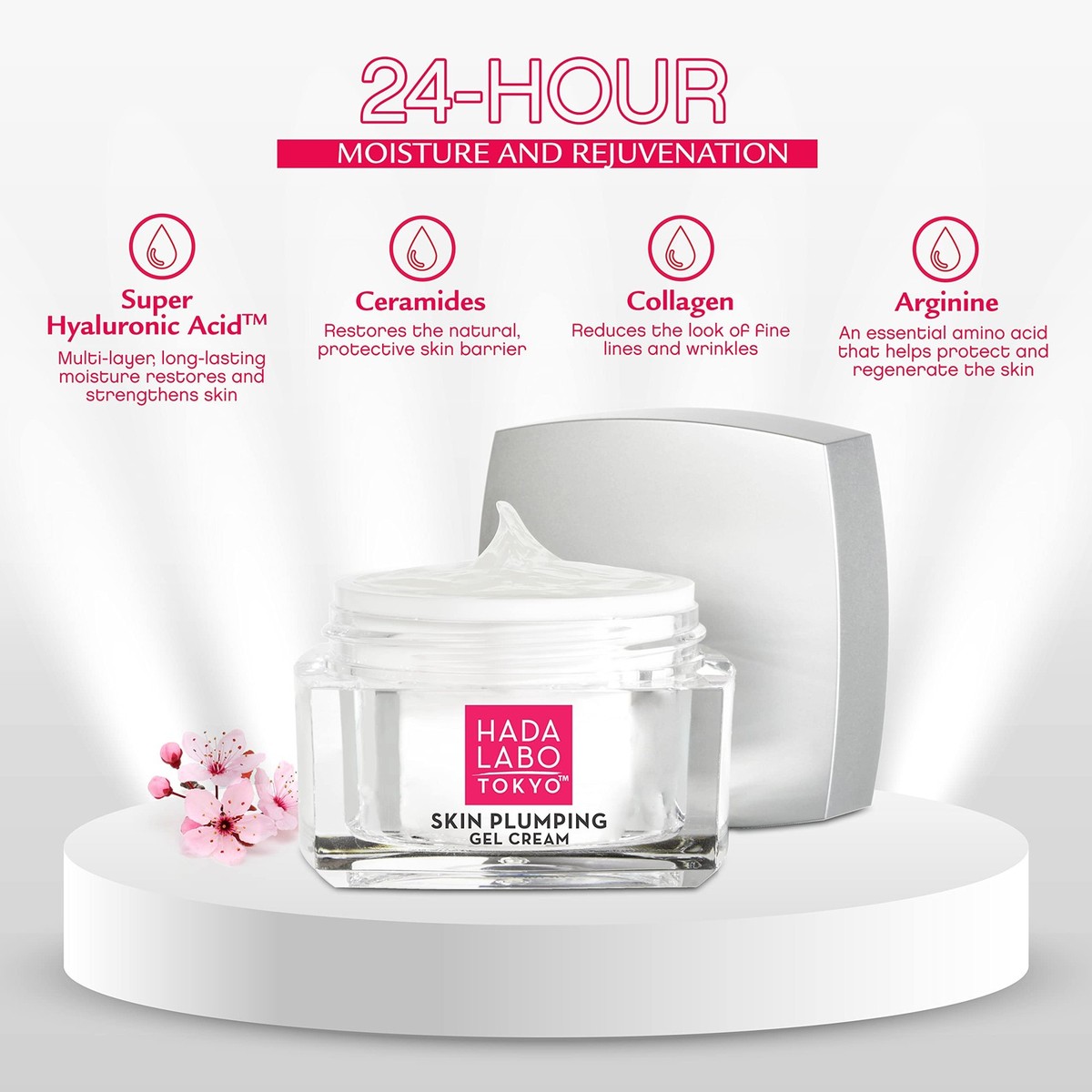 Skin Plumping Gel Cream with Super Hyaluronic Acid - 1.76 FL OZ