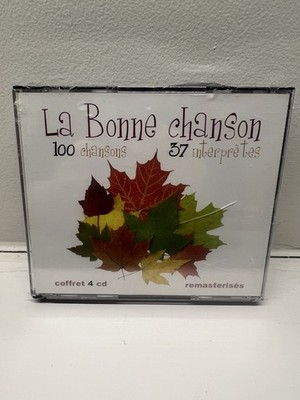Hommage à la bonne chanson (Audio CD) 4 cd set NEW 100 songs French canada