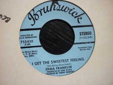 erma franklin whispers/ i get sweetest...brunswick dj  orig northern  orig 45