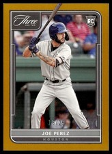 2022 Panini Three and Two Gold Joe Perez RC 16/25 #145