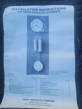 New 2100 Series Regulator Movement Complete Clock Kit