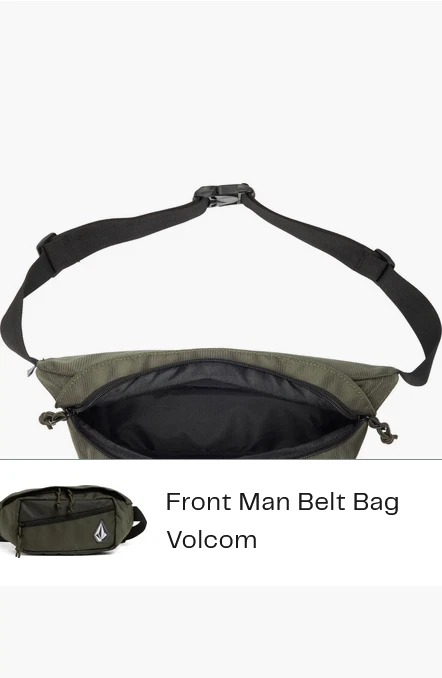 NEW! Front Man Belt Bag Volcom SLING BAG - Image 3 of 4