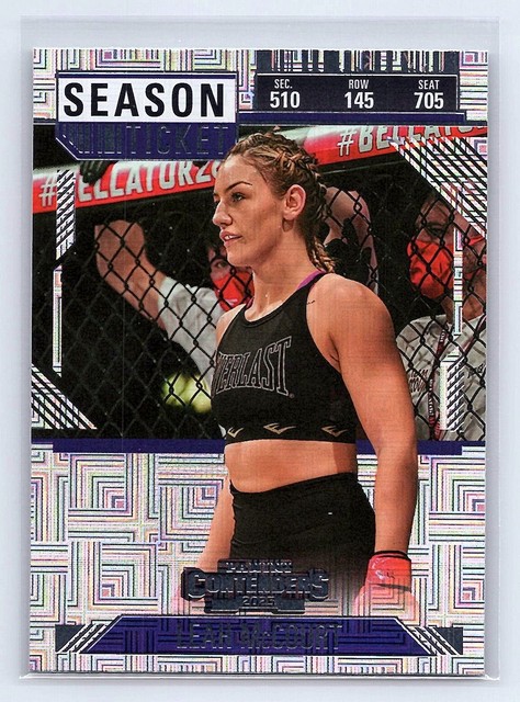 Leah McCourt 2025 Panini Contenders PFL #72 Season Ticket Mojo
