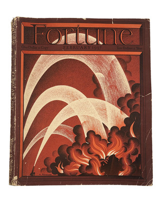 Fortune Magazine February 1937 Fire Arches Insurance Gilbert Sullivan AP