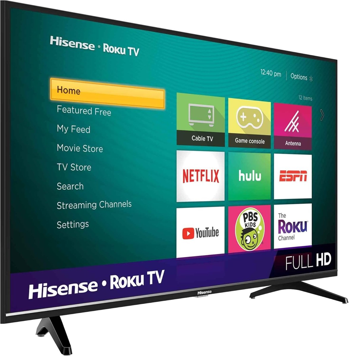 Hisense 43in 1080p 60Hz Roku LED Smart TV 43H4030F4 | eBay