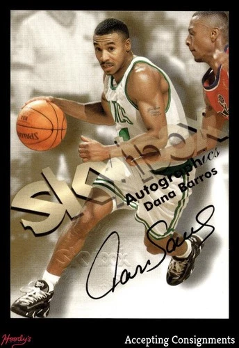 1998-99 SkyBox Premium Autographics Dana Barros AUTO CELTICS