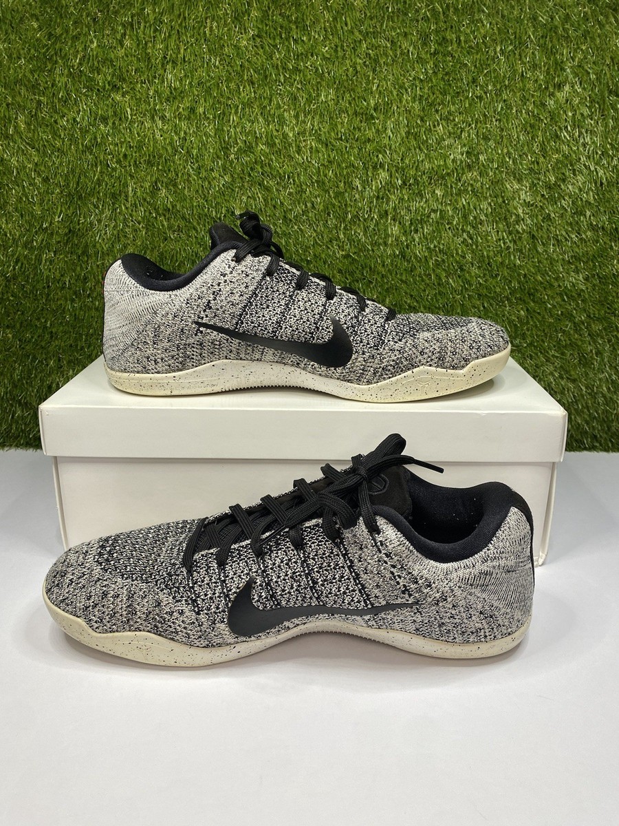 Nike Kobe 11 Elite Low Oreo Black White Size 11 Mens 