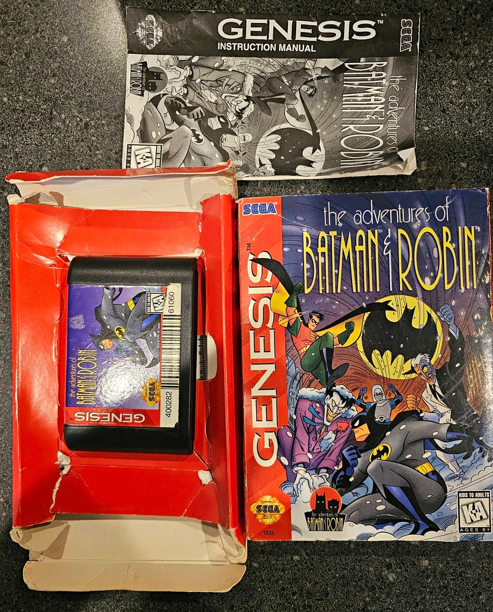 Adventures of Batman & Robin Sega Genesis Video Games for sale - eBay