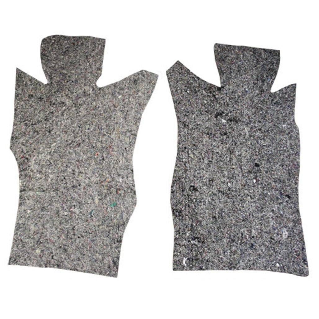 Carpet for 1965-1967 Chevrolet Corvette Molded Jute Front Pad Kit 2Pc