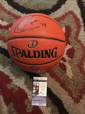 PAUL PIERCE SIGNED NBA FINALS REPLICA BASKETBALL BOSTON CELTICS RARE JSA