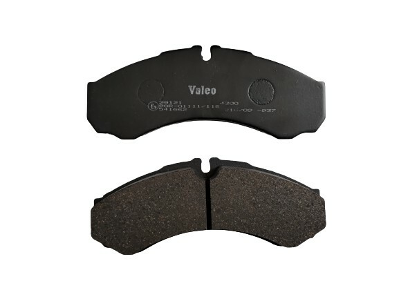 Plaquettes de frein avant VALEO 541662 contre les sifflements sur étrier Brembo
