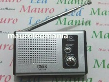 Radio Portatile Radiolina Vintage Stereo Small FM Scan Ricerca Automatica Pavia