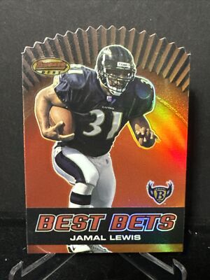 2000 Bowman's Best Best Bets Jamal Lewis #B1 Rookie RC