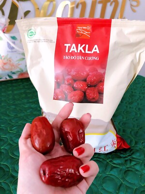 1 Bags X TAO DO  Tân Cương TAKLA  2.2 lbs ( 1kg ) each Bag - Dried Hetian Jujube