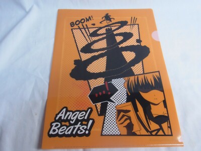 Key Angel Beats! Prize Clear Folder Mint
