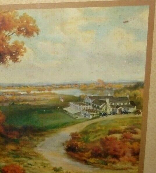 r-atkinson-fox-large-building-flag-cars-road-water-framed