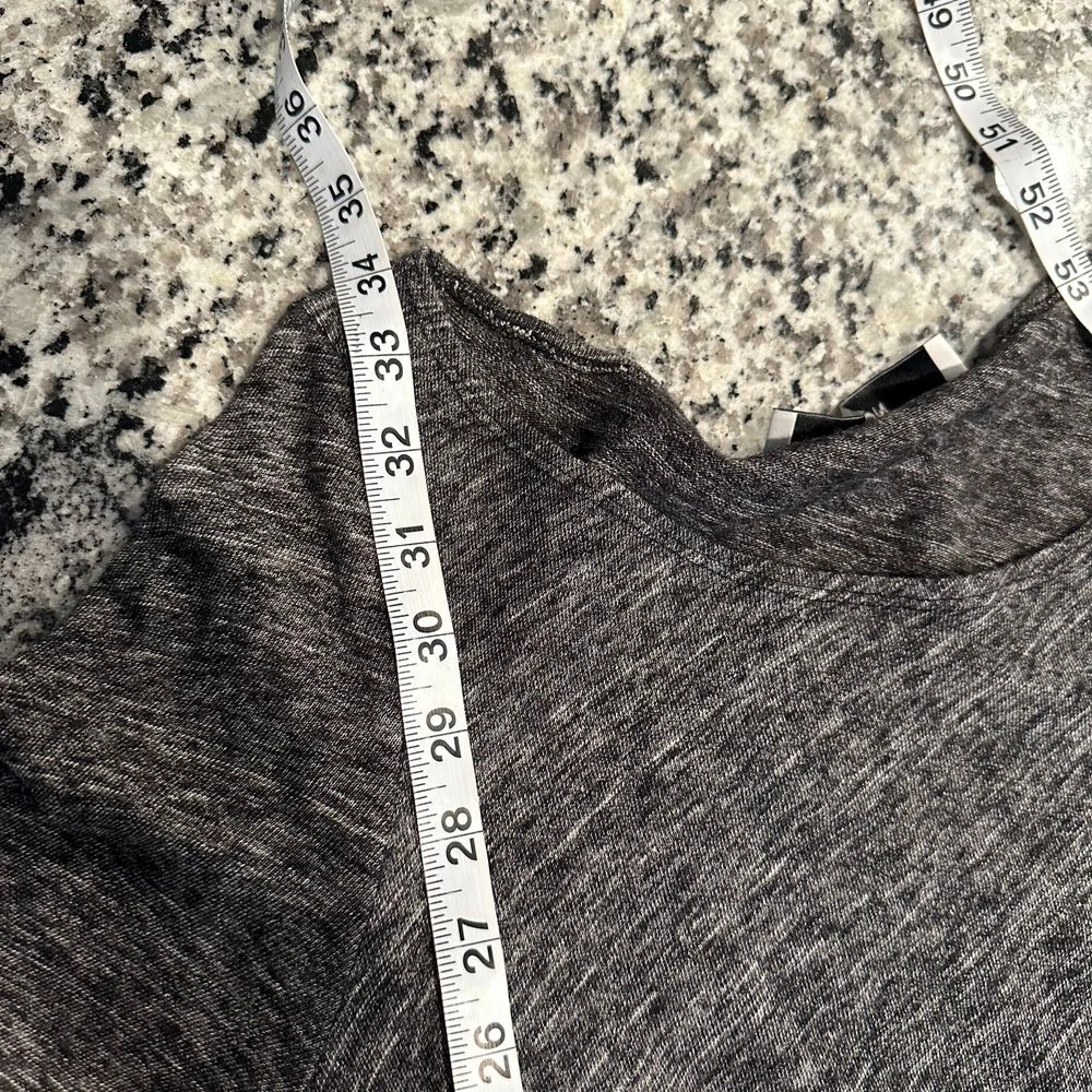 VETEMENTS Thakoon Mini Abito Pullover Thakoon Scollo Scoop Lana Vergine Twist Grigio Taglia Media