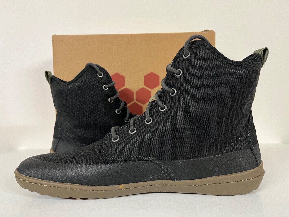 VivoBarefoot Scott III Eco Black Textile Boot 12.5 EU46 