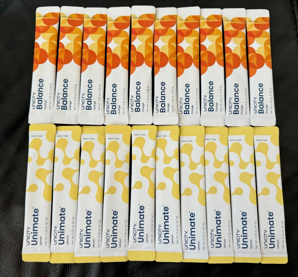Unicity Feel Great Combo - Balance 10 packs and Unimate Lemon 10