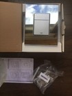 Grohe 38845MF0 Cosmopolitan Security Glass Flush Plate, Mirror / Satin Chrome