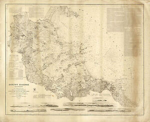 Boston Harbor Navigation Chart