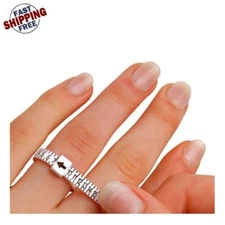 NEW! Multisizer Economical Ring Sizer Gauge Finger Measuring Guard 1-17 US Sizes