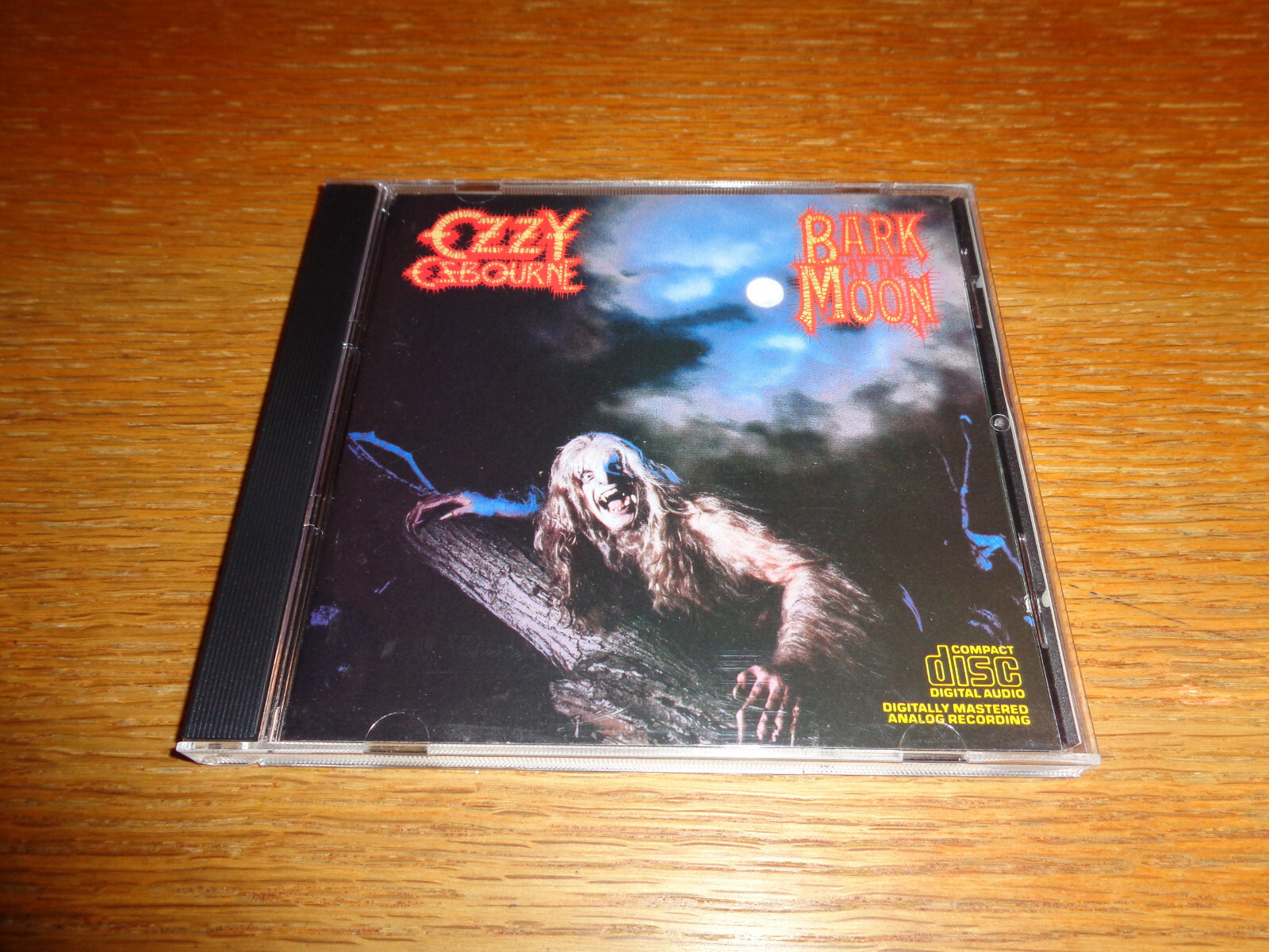 Ozzy Osbourne Bark At The Moon CD Original Mastering Jake E Lee CBS ZK 38987