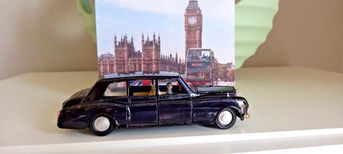 Voiture Miniature Dinky Rolls-Royce Phantom V – Modèle 152 échelle 1/43 – État Neuf Issu Du Kit 1001