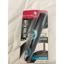 Rimmel London Retro Glam Scandaleyes Mascara Black Waterproof Volumizing O-4