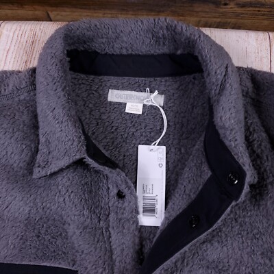 $188 Outerknown Soft Sherpa Fleece Sweater Jacket XL NWT