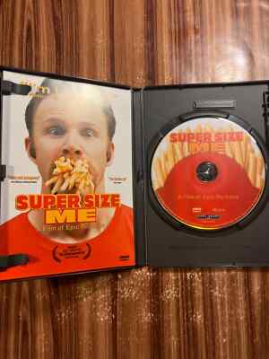 Supersize Me DVD Morgan Spurlock McDonalds Fast Food Documentary