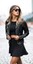 Women's Slim Fit Kay Michaels Black Leather Jacket - Supreme Fashion