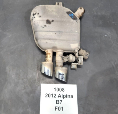   11-15 OEM BMW F01 F02 Alpina B7 B7L Rear Left Driver Side Exhaust Muffler N63