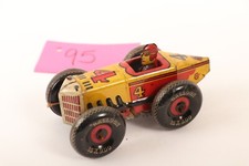 Vintage Louis Marx Wind Up Toy Car 4 /p95