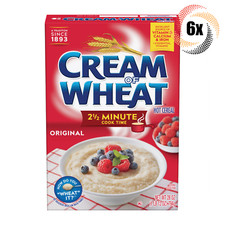 6x Boxes Cream Of Wheat Original Instant Hot Cereal 28oz Fast Shipping