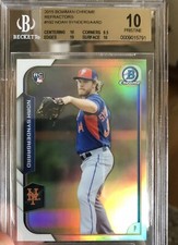 2015 Bowman Chrome Refractor Noah Syndergaard BGS 10 Pristine Pop 1 !! eBay 1/1