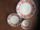Vintage Seltmann Weiden - K Bavaria Germany Teacup, Saucer & Plate brown/orange — photo 2