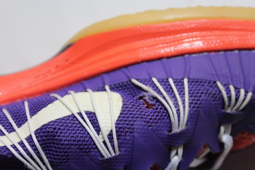 NIKEiD Hyperdunk 2013 630845-992 Men's Size 11 Purple & Orange Sneakers Shoes - Picture 15 of 16
