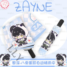 Brolly Love and Deepspace Bumbershoot Portable Zayne Umbrella Anime Rainshade