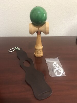 KING KENDAMA CLASSIC ORIGINAL SOLID WOOD /GREEN 7