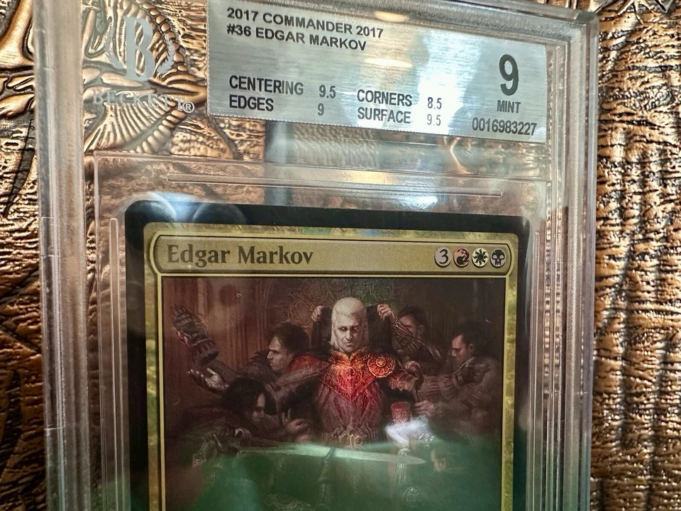 Edgar Markov Foil - MTG - Commander 2017 - Mint. BGS 9 and Very Low POP. - Image 3 of 4