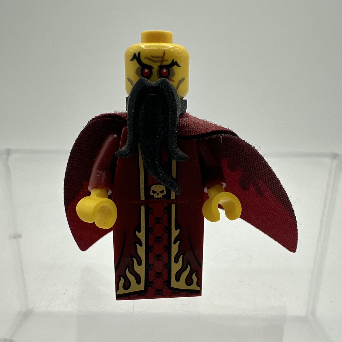 El Emperador Mighty Jaxx 悪魔崇拝 evil LEGO Evil Wizard Minifigure Series 13 71008 Unique Cape Evil Face