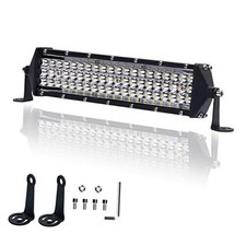 12 Inch LED Light Bar 255W 25,500LM Offroad Fog Light Driving Lights 12-inch