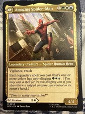 MTG Peter Parker Amazing Spider-Man Mythic M 0010 SPM Marvel's Spider-Man NM