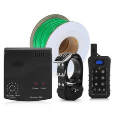 Dog Fence System and Remote Trainer in One Wireless DF113R  Out of View Bound...