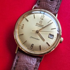 VINTAGE  1962  OMEGA  SEAMASTER  GOLD PLATED   CAL 560   AUTOMATIC  SERVICED