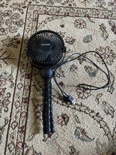 Ventilateur portable noir Gaiatop