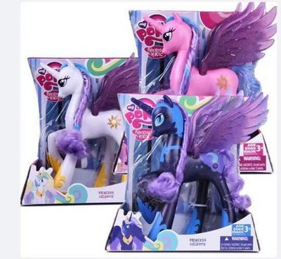 22cm My Little Pony Princess Celestia Nightmare Moon Figures Toys Kids Gift